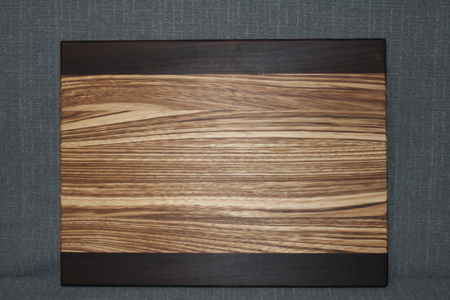 Cutting Board Made of Zebrawood & Roasted Poplar "Safari"