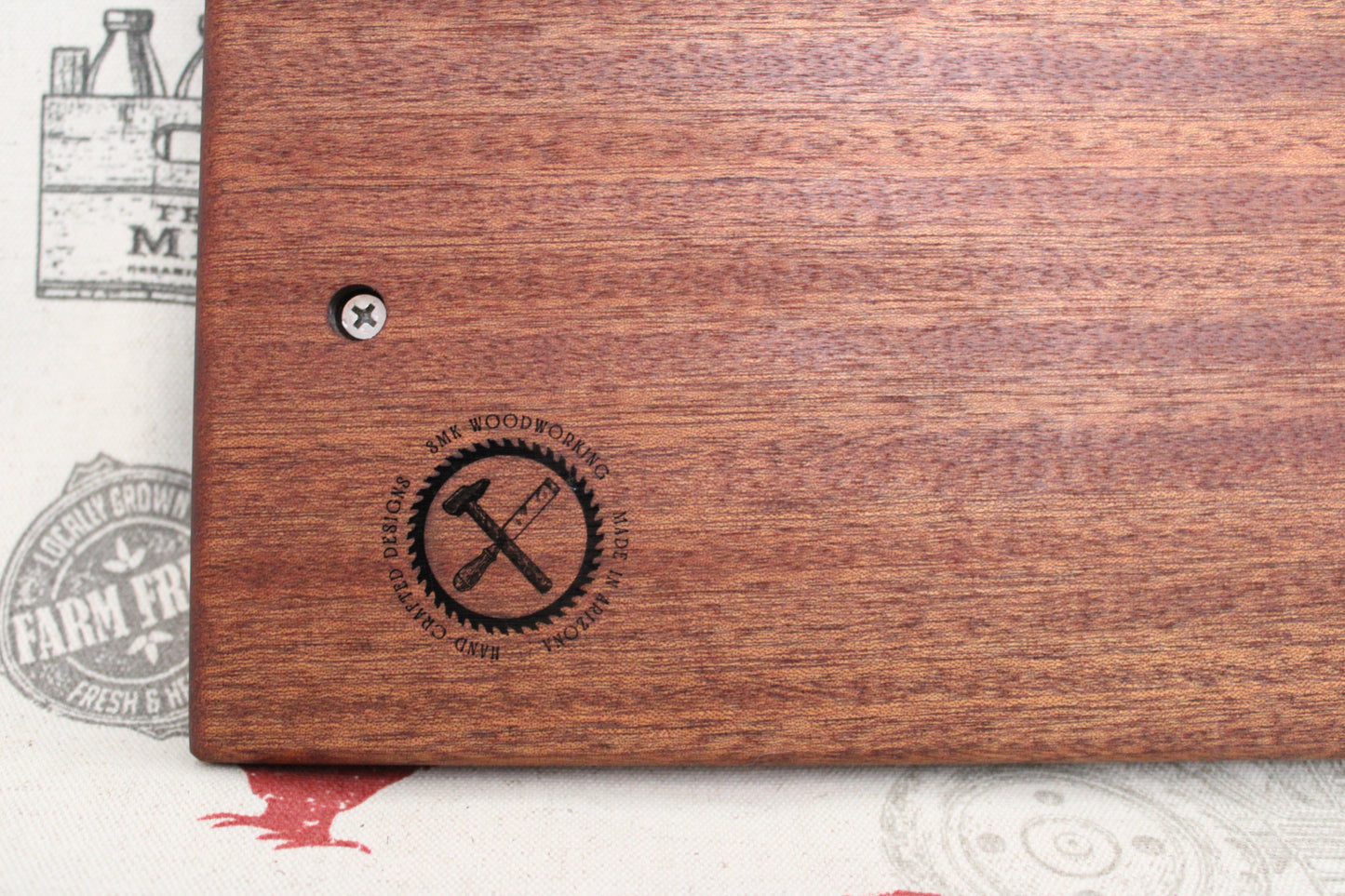 Serving Tray Made of Sapele