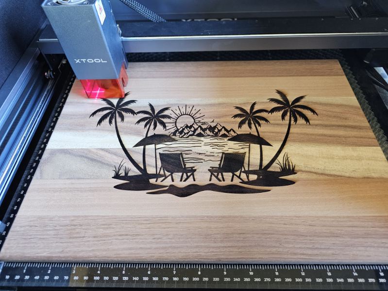 Cutting Board "Island Sunsets"