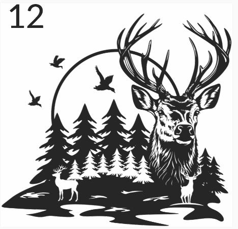 DEER LASER ENGRAVING OPTIONS