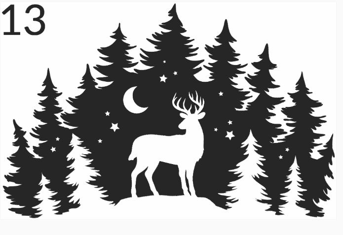 DEER LASER ENGRAVING OPTIONS