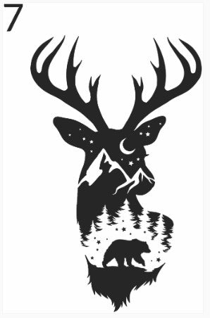 DEER LASER ENGRAVING OPTIONS