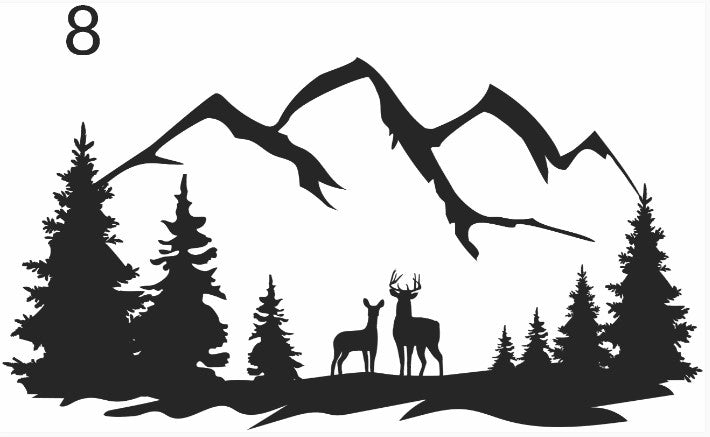 DEER LASER ENGRAVING OPTIONS