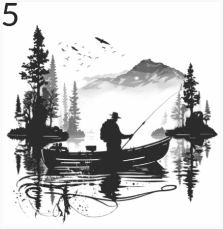 Fishing Engravings